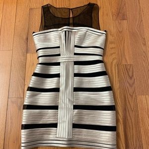 BCBG rose and black mini